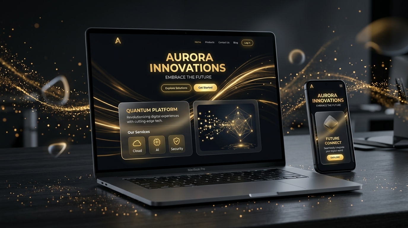Aurora Corporate Website